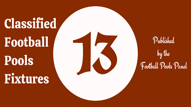 week 13 pool fixtures 2022