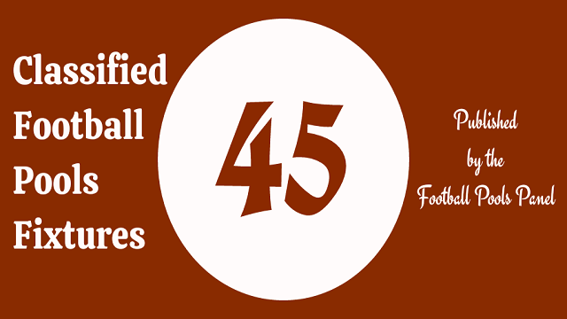 week 45 pool fixture 2025